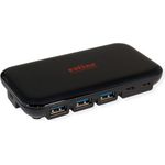 ROLINE USB 3.2 Gen 2 Hub, 7-fach (3x Typ C + 4x Typ A) (14.02.5055)