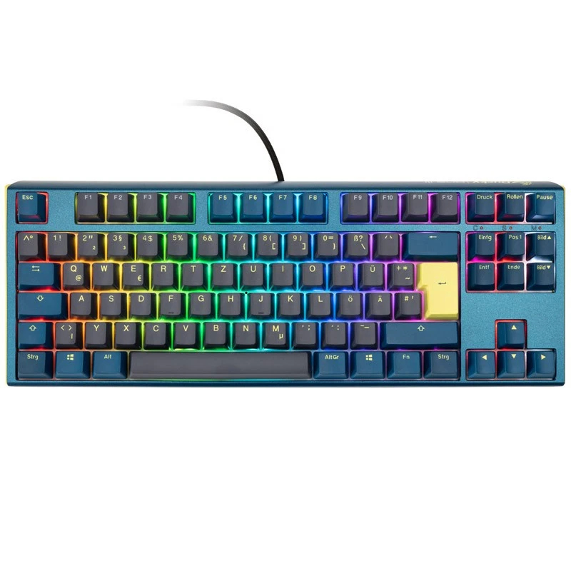 Ducky One 3 TKL MX Black RGB LED Tastatur - Morgendämmerung