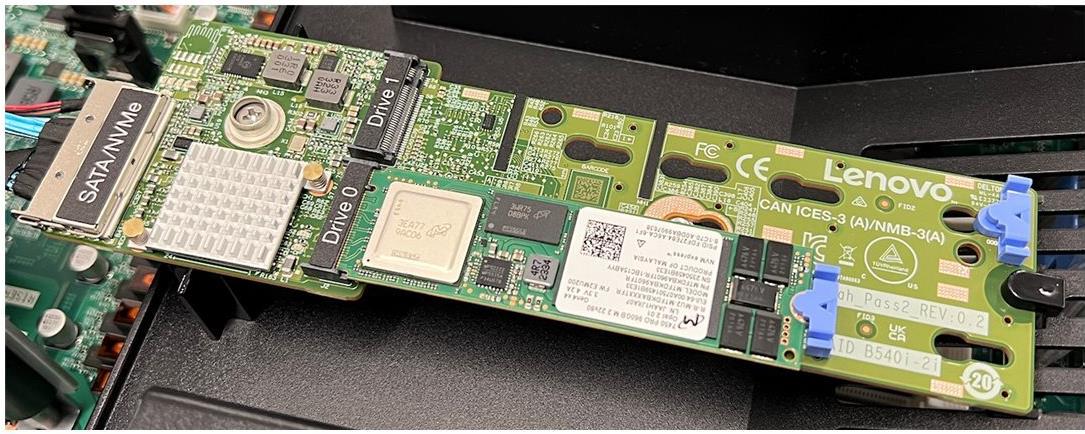 LENOVO ISG ThinkSystem M.2 RAID B540i-2i SATA/NVMe Adapter