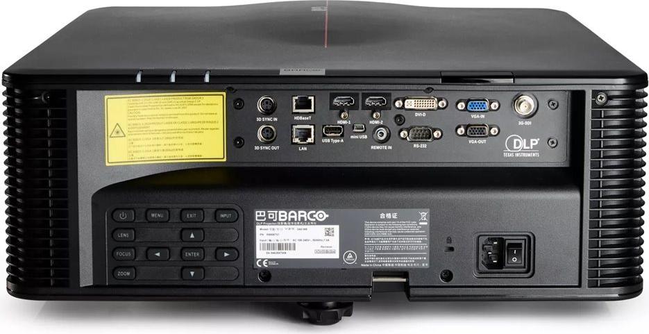 Barco G62-W11 Beamer mit 10000 Lumen, 4K-Kompatibilität und DLP-Lasertechnologie - ohne Objektiv (R9010265)