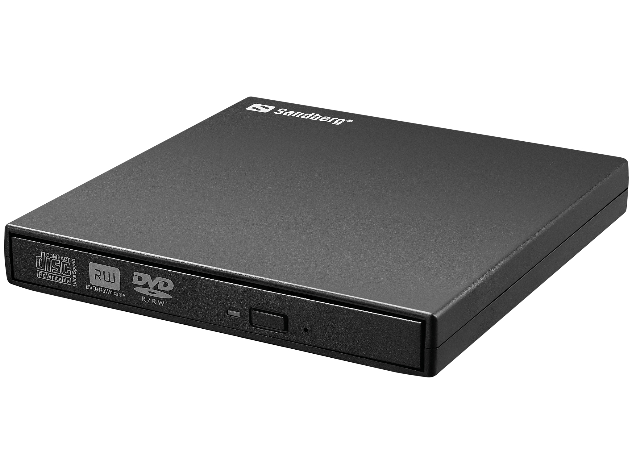 Sandberg USB Mini DVD Burner DVD-Writer USB 2.0 Schwarz