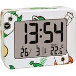 TFA Dostmann 60.2044.42 Quarz Wecker Bunt Alarmzeiten 1 (60.2044.42)