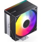Jonsbo CB40 CPU-Kühler PWM ARGB schwarz Single Tower 225W TDP 120mm Fan