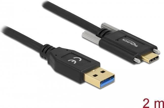 Delock USB-Kabel USB-C (M) bis USB-C (M) (84019)