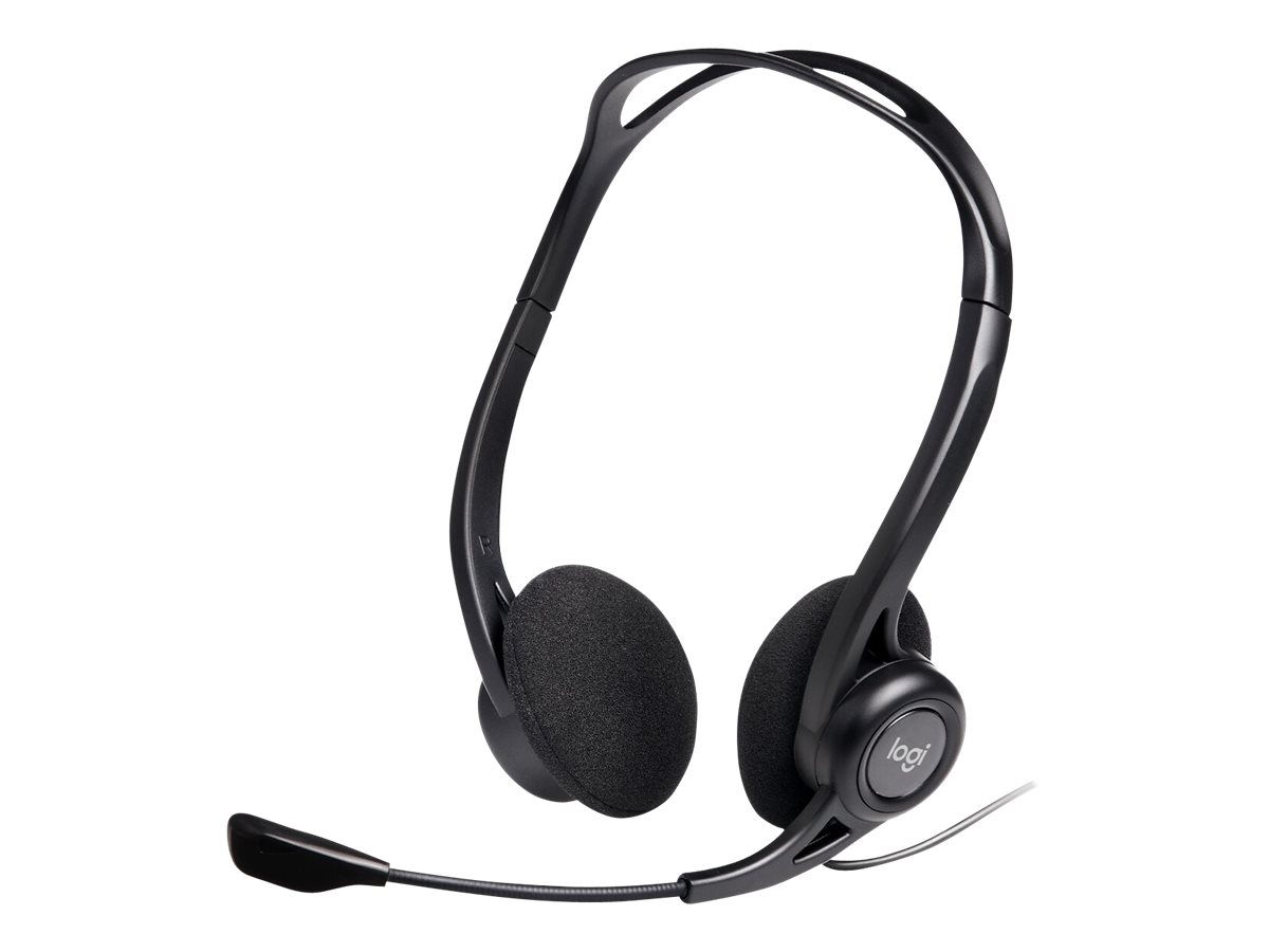 Logitech PC Headset 960 USB On-Ear Stereo USB Schwarz