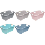 keeeper Wäschewanne "janne", ergonomisch, nordic-pink stabile Wäschewanne in Nierenform, mit Softgriffen, großes - 1 Stück (1078358100000)