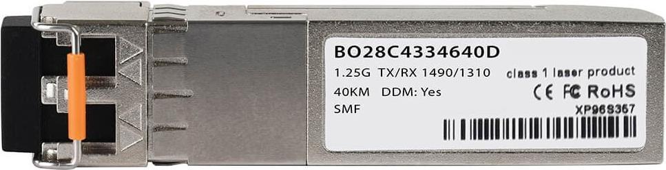 BlueOptics BTI-SFP-GBDC40L-DD-49/31S-BO Netzwerk-Transceiver-Modul Faseroptik 1250 Mbit/s cSFP (BTI-SFP-GBDC40L-DD-49/31S-BO)