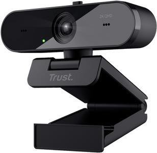 Trust Taxon QHD-Webcam - Schwarz (24732)