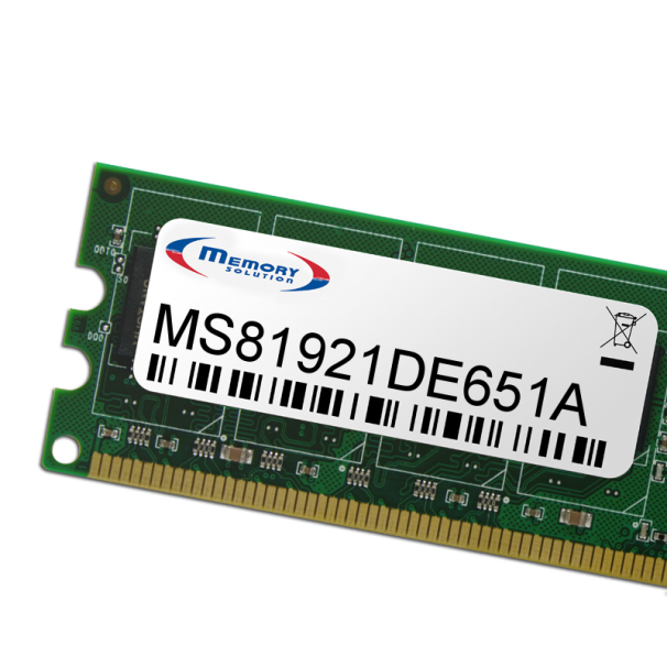 Memorysolution MS81921DE651A Speichermodul 8 GB
