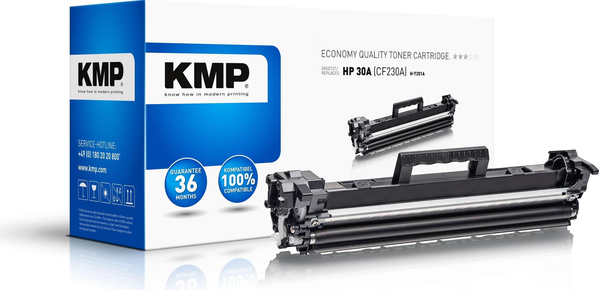 KMP H-T251A Kompatibel Schwarz 1 Stück(e) (2543,0000)