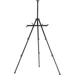 Walimex pro Staffelei XL 60-180 cm, Leinwandstaffelei aus Aluminium inkl. Transporttasche, Feldstaffelei für Leinwand bis 140 cm, Leinwandstativ mit Ablage (1021453)