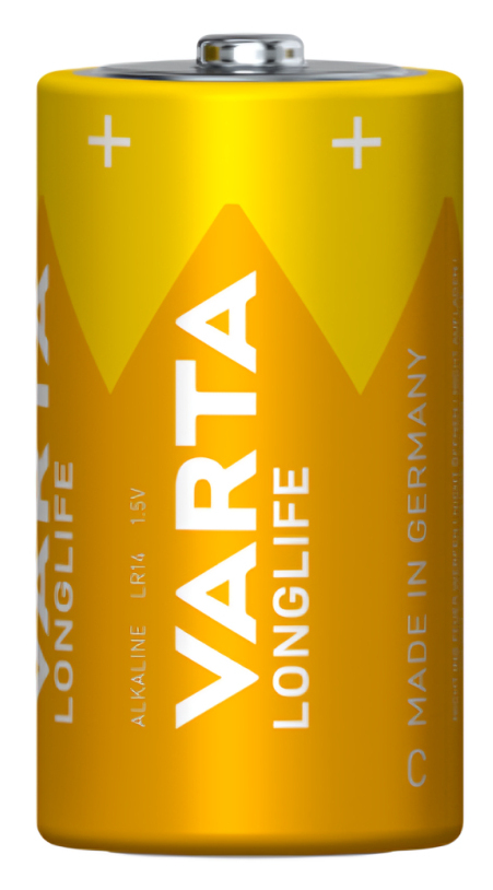 Varta LONGLIFE Baby C Alkali Batterie 1,5 V 4er Blister