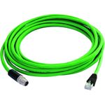 Telegärtner Karl Gärtner STX M12x1-RJ45 VL X-kod. Cat.6A 10m (100017250)