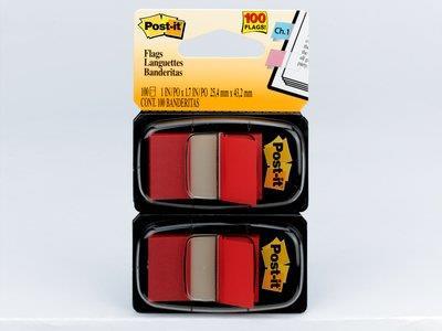 Post-It Flags Red 2,50cm (1") Wide (680-RD2)