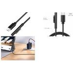 LogiLink USB-C Microsoft Surface Ladekabel, schwarz, 1,8 m kompatibel zu Microsoft Surface Pro 3/4/5/6/7/8/9, Surface (PA0342)