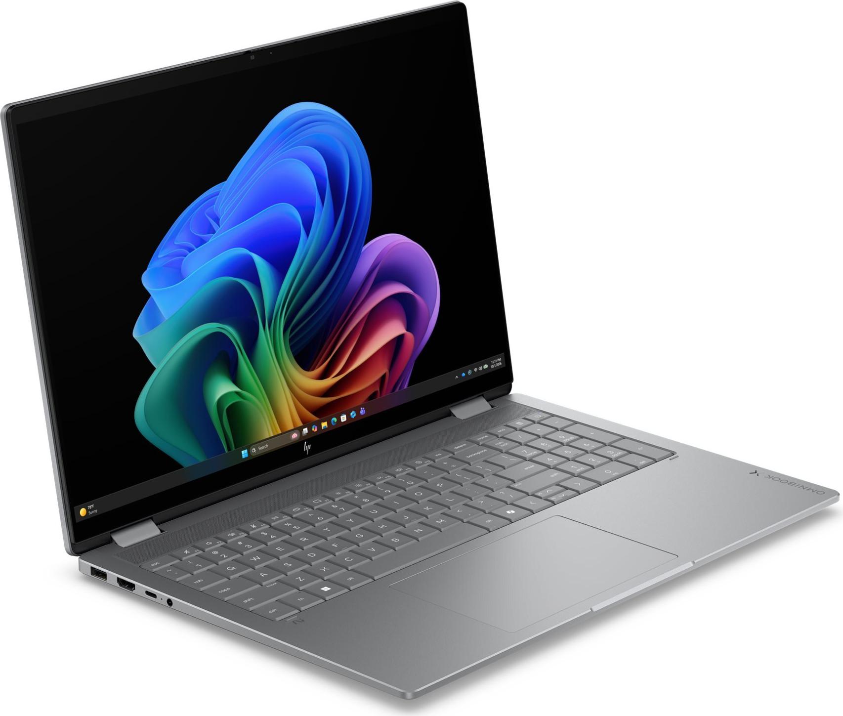 HP OmniBook X Flip 16-cc0074ng 16" 2-in-1 Notebook 32 GB RAM 1 TB SSD Meteor Silber