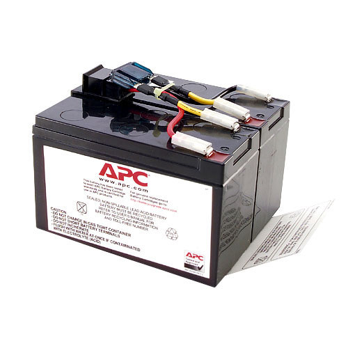 APC Replacement Battery Cartridge RBC48 24 V Schwarz