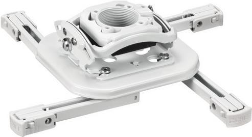 CHIEF Universal Mini-Projektor-Halt. bis 11,3 kg - mit Mikrojustage und verschließbar (Weiß) (RSMAUW)