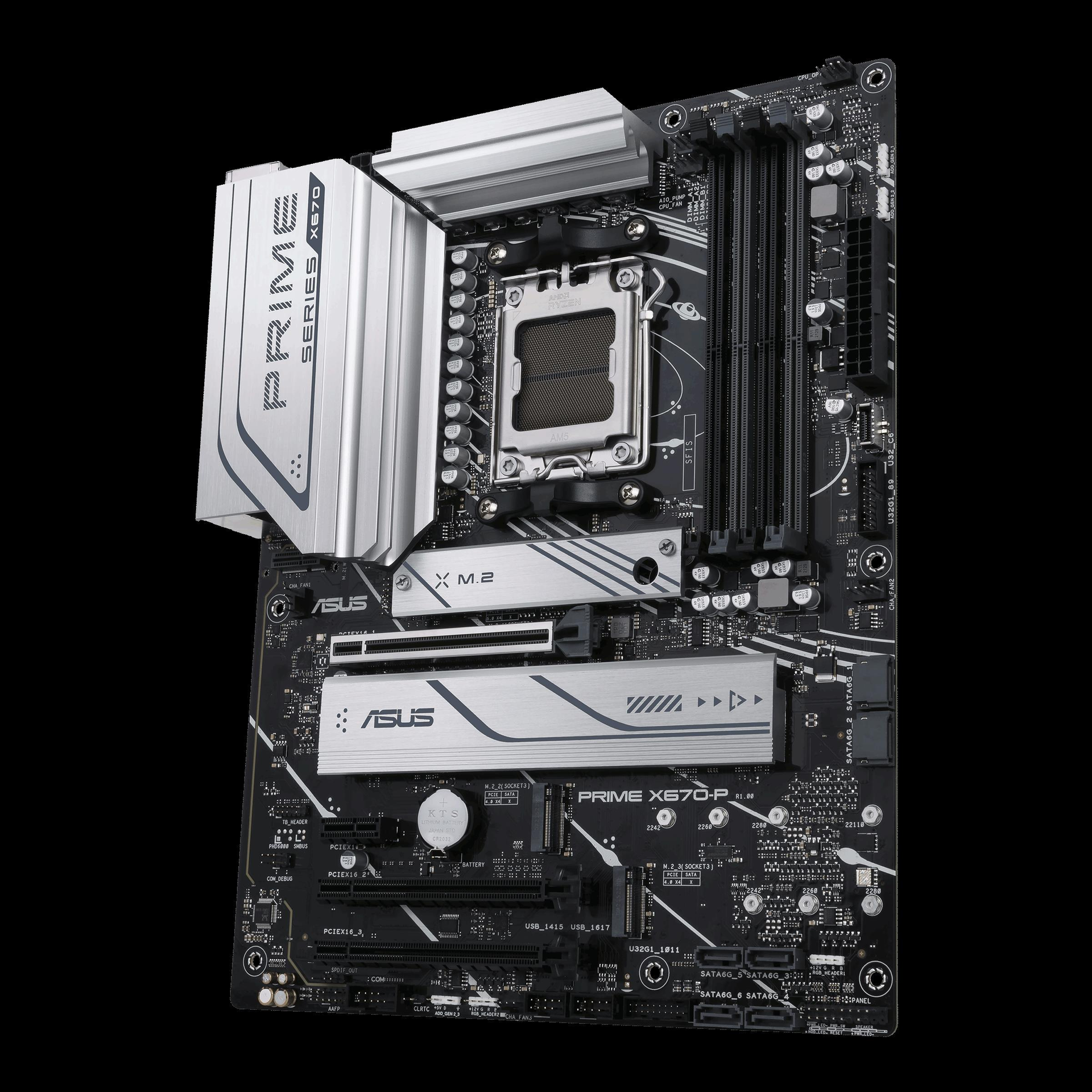 ASUS PRIME X670-P-CSM AMD X670 Buchse AM5 ATX (90MB1BU0-M0EAYC)