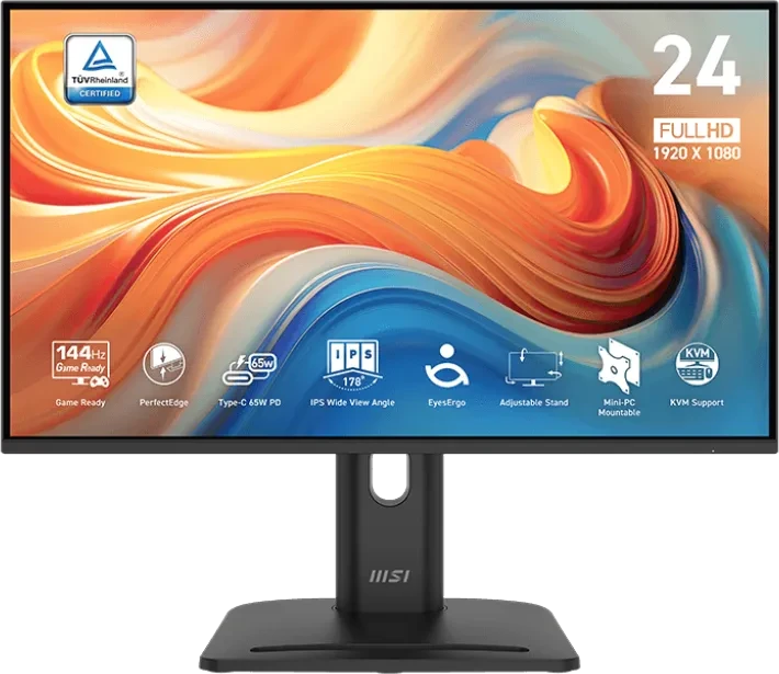 MSI PRO MP245PHG E14 60,45cm FHD 16:9 IPS DP (9S6-3PE69M-001)