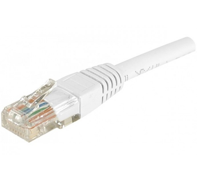 exertis Connect Patchkabel Cat6 U/UTP 3 m RJ-45 Weiß