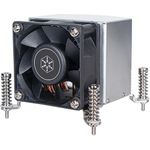 Silverstone SST-AR09-1700 Computerkühlsystem Prozessor Luftkühlung 6 cm Schwarz - Grau 1 Stück(e) (SST-AR09-1700)