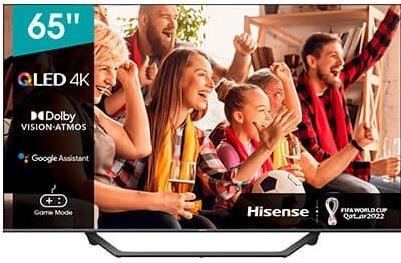 Hisense 65A7GQ Fernseher 165,1 cm (65" ) 4K Ultra HD Smart-TV WLAN Schwarz [Energieklasse G] (65A7GQ)