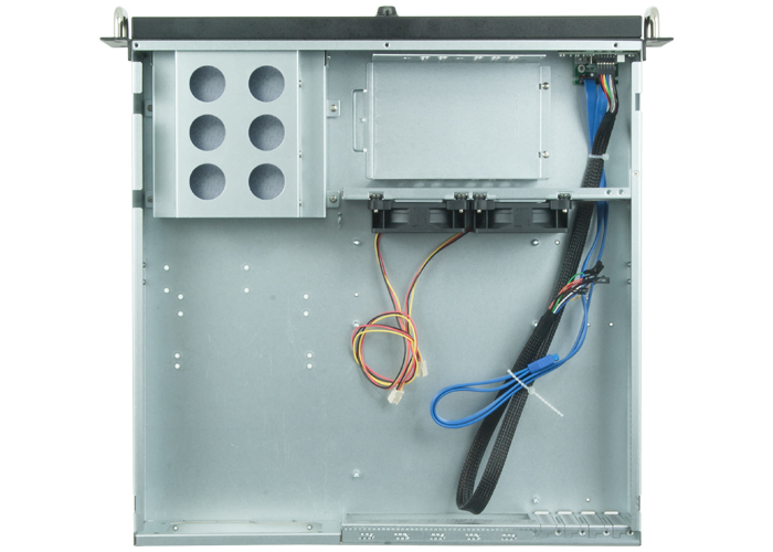 Chieftec UNC-210M-B Smart Series 2U Server-Gehäuse micro ATX Schwarz
