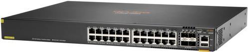 Hewlett Packard Enterprise Aruba CX 6200F 24G Class-4 PoE 4SFP 370W Managed L3 Gigabit Ethernet (10/100/1000) Power over Ethernet (PoE) 1U (S0M82A)