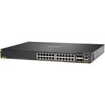 Hewlett Packard Enterprise HPE Aruba Networking CX 6200F 24G Class 4 PoE 4SFP 370W Switch (S0M82A)