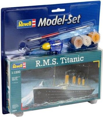 Revell R.M.S. Titanic Passagierschiff-Modell Montagesatz 1:1200 (65804)