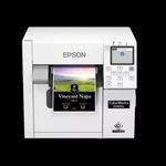 Epson ColorWorks D3800e, USB, Ethernet, weiß Farb-Etikettendrucker, Tintenstrahl (mehrfarbig), Medienbreite (max): 108 mm, Druckbreite (max.): 108 mm, Rollendurchmesser (max.): 102mm, Geschwindigkeit (max.): 100 mm/Sek, Anschluß: USB (Typ A, Typ B), Ethernet, inkl.: Netzteil, Netzkabel, Farbe: weiß (C31CK03202)