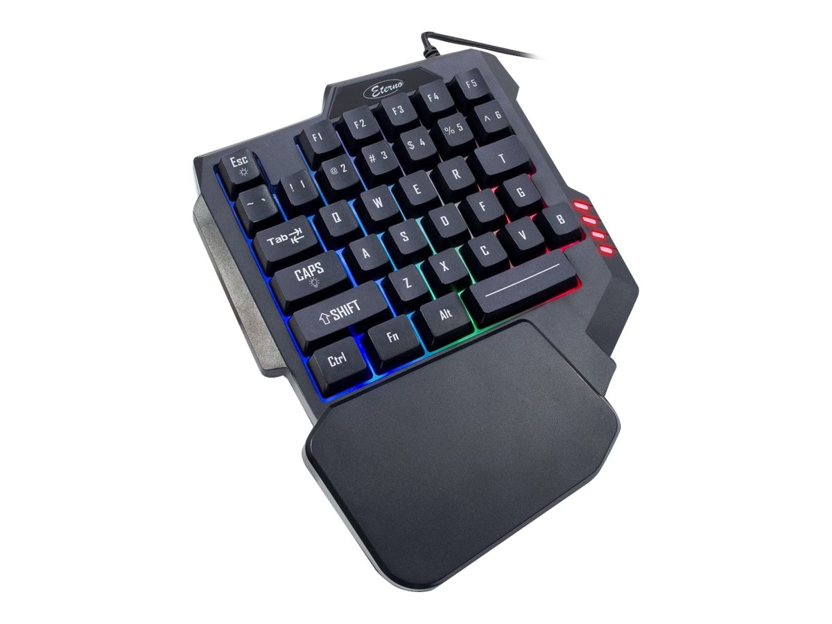 Inter-Tech Eterno KB-3035 RGB Gaming-Keypad USB Schwarz