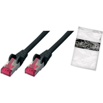 shiverpeaks BS75711-A0.25S Netzwerkkabel 0,25 m Cat6a S/FTP (S-STP) Schwarz (BS75711-A0,25S)