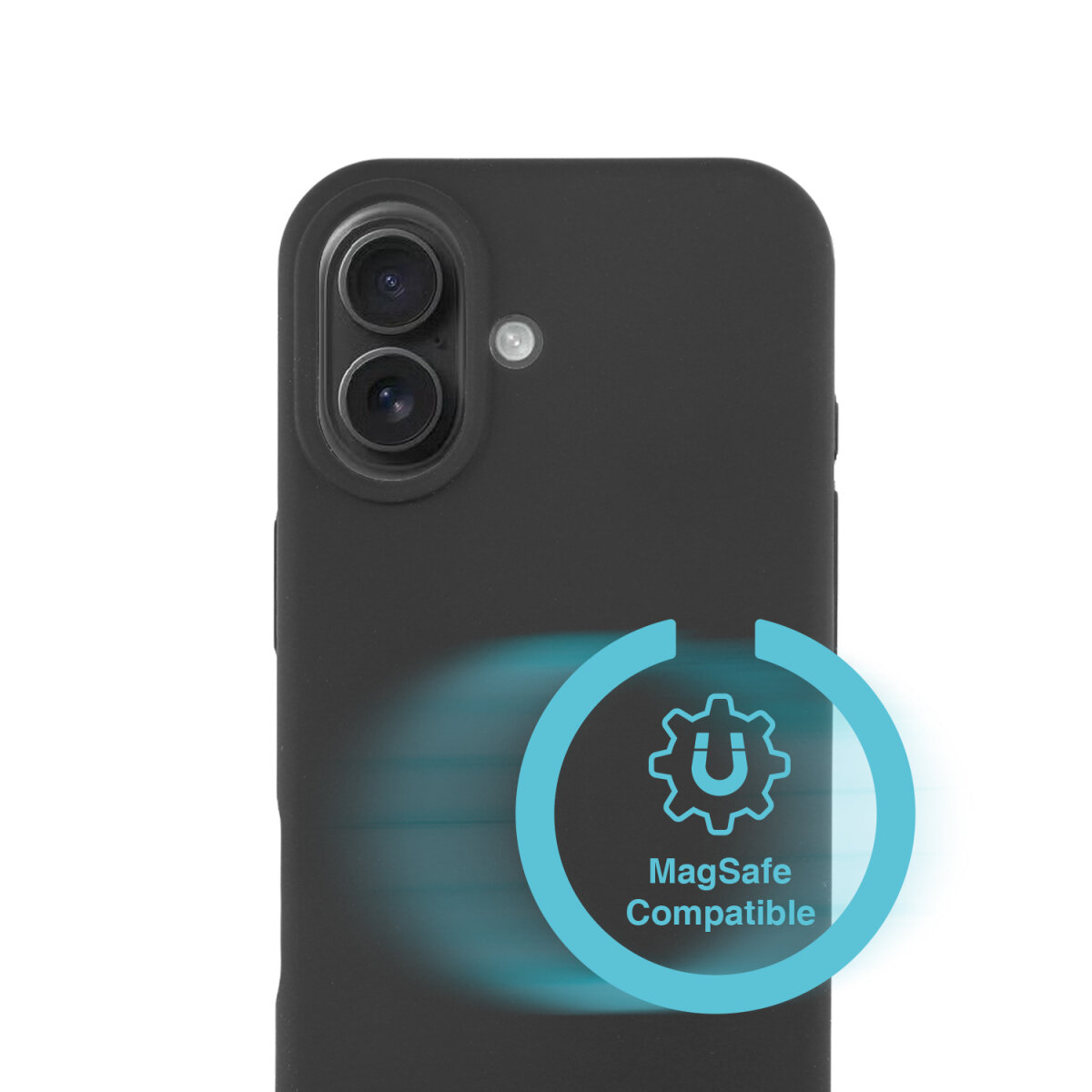 4smarts Cupertino Silikon Case für Apple iPhone 17 6,3" Schwarz