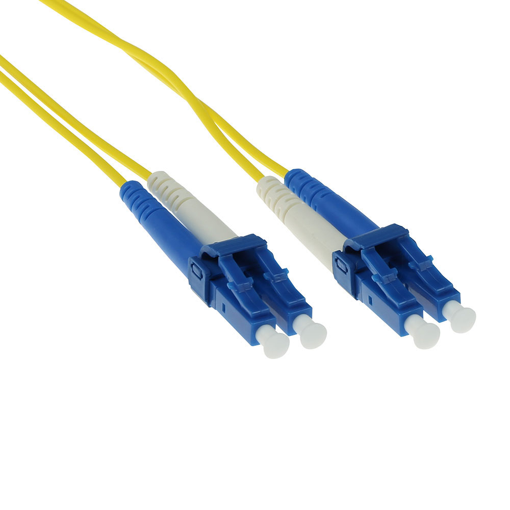 ACT RL9950 LC-LC Singlemode Glasfaserkabel 50 m Gelb