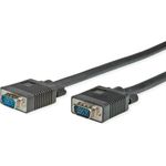 STANDARD SVGA Kabel HD15 ST - ST, schwarz, 6 m (S3604)