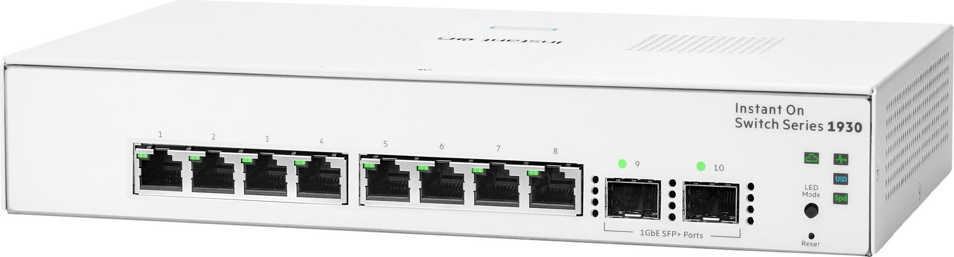 HPE Networking Instant On 1930 8G 2SFP Switch Weiß