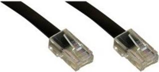 InLine 68810A 10m Schwarz Telefonkabel (68810A)