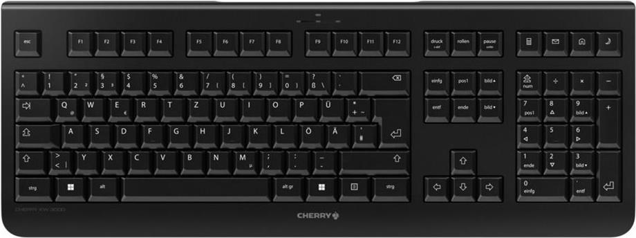 Cherry Tastatur KW 3000*Schwarz* (JK-3000DE-2)