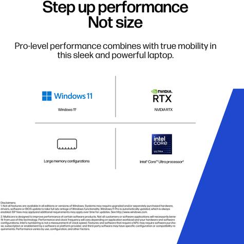 HP INC. ZBOOK8 G1I 14 U9 285H 1/1/0 14LED 25K 64GB 1TB W11 WIFI7 (A3ZU5ET#ABD)