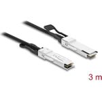 Delock Twinax Kabel QSFP+ Stecker zu QSFP+ Stecker 40 Gbps 3 m (84243)
