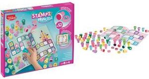Maped Creativ Motivstempel-Set "PRINZESSIN", im Karton mit selbstfärbenden Stempeln, aus Kunststoff, Stempelgröße: - 1 Stück (907072)