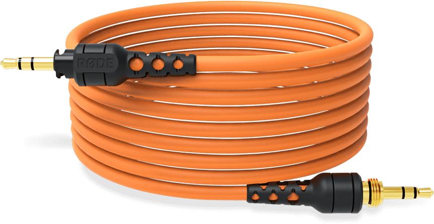RØDE NTH-Cable24 orange Audio-Kabel 2,4 m 3.5mm TRS (NTH-CABLE24O)