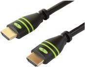 HDMI Kabel High Speed mit Ethernet, schwarz, 10 m Hersteller: Techly (ICOC-HDMI-4-100)