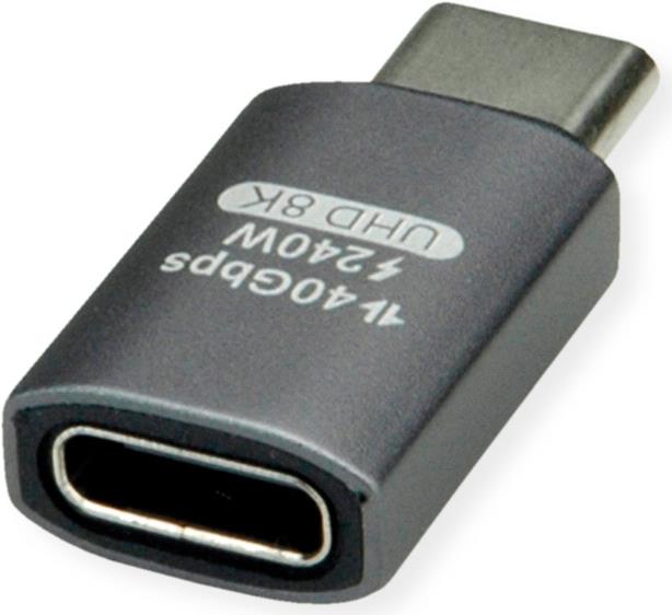 ROLINE USB4 40G Typ C Adapter ST/BU Alu (12.03.2931)