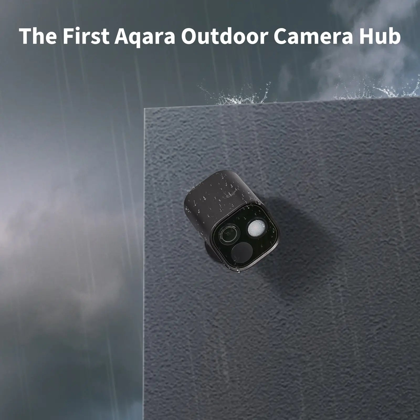 Aqara Hub G5 Pro CH-C03D Smart-Home-Hub mit IP-Sicherheitskamera Grau