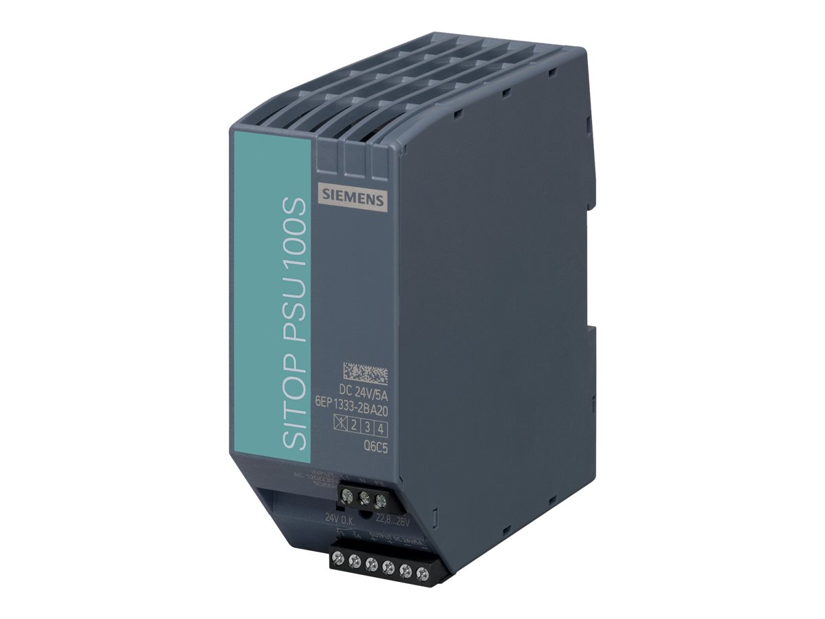 Siemens SITOP PSU100S 144 W 24 V Netzteil Schwarz, Grün