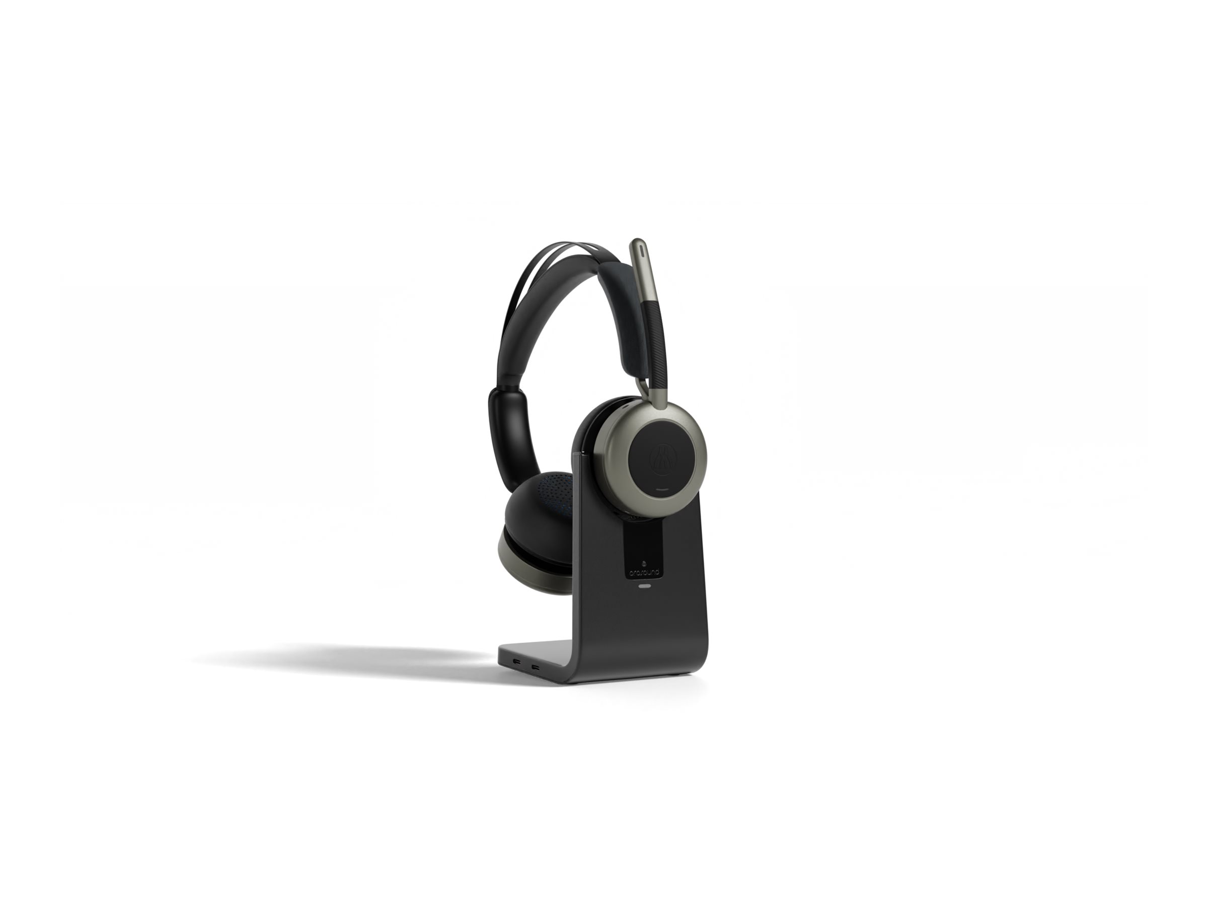 Orosound Tilde Evo S On-Ear Headset Kabellos & Kabelgebunden ANC USB-C Schwarz, Grau