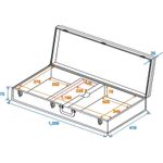 Dimavery Holz-Case f. E-Bass, rechteck (26341027)